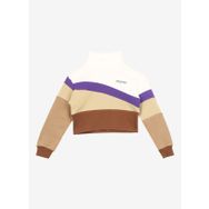 Discovery Expedition D3WG-SWT20 Çok Renkli Blok Desenli Kız Çocuk Sweatshirt