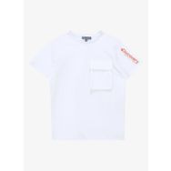 Discovery Expedition D4SB-TST3032 Beyaz Baskılı Erkek T-Shirt