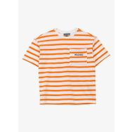 Discovery Expedition D4SB-TST3037 Turuncu Çizgili Erkek T-Shirt