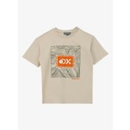 Discovery Expedition D4SB-TST3042 Bej Baskılı Erkek T-Shirt