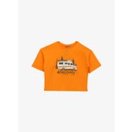 Discovery Expedition D4SG-TST3098 Somon Baskılı Kadın T-Shirt