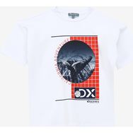 Discovery Expedition D4SG-TST3100 Beyaz Baskılı Kadın T-Shirt