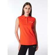 Discovery Expedition D4SL-TST3036 Nar Çiçeği Kadın Polo Yaka Basic Polo T-Shirt