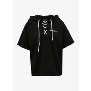 Discovery Expedition D4SL-TST3045 Siyah Kapüşon Yaka Kadın T-Shirt