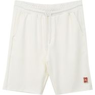 Discovery Expedition D4SM-SHT3221 Beyaz Erkek Standart Fit Sweat Şort