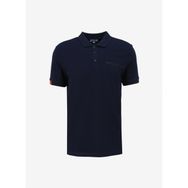 Discovery Expedition D4SM-TST3248 Lacivert Erkek Basic Polo T-shirt