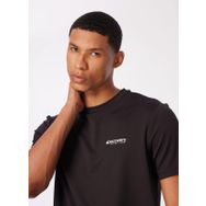 Discovery Expedition D4SM-TST3261 Siyah Erkek Bisiklet Yaka Relaxed Baskılı UV Apreli T-Shirt