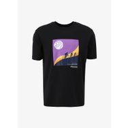 Discovery Expedition D4SM-TST3265 Siyah Erkek Bisiklet Yaka Relaxed Baskılı T-Shirt