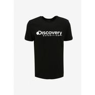 Discovery Expedition D4SM-TST3290 Bisiklet Yaka Siyah Erkek T-Shirt