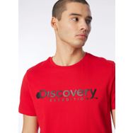 Discovery Expedition D4SM-TST3290 Kırmızı Bisiklet Yaka Erkek T-Shirt