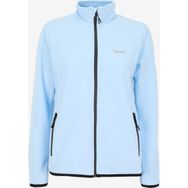 Discovery Expedition D4WL-SWT3928 Açık Mavi Kadın Dik Basic Düz Polar Sweatshirt