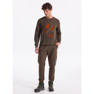 Discovery Expedition D4WM-EA3221 Jogger Haki Erkek Düz Eşofman Altı