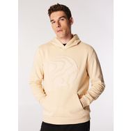 Discovery Expedition D4WM-SWT3076 Açık Kahve Erkek Kapüşon Relaxed Baskılı Sweatshirt