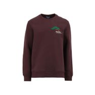 Discovery Expedition D4WM-SWT3276 Kahve Bisiklet Relaxed Nakışlı Erkek Sweatshirt