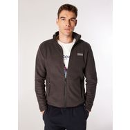 Discovery Expedition D4WM-SWT3994 Antrasit Dik Basic Düz Polar Erkek Sweatshirt