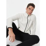 Discovery Expedition D4WM-SWT3994 Düz Beyaz Erkek Polar Sweatshirt