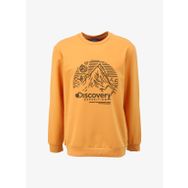 Discovery Expedition DS4M-SWT3237 Turuncu Bisiklet Yaka Relaxed Fit Erkek Sweatshirt
