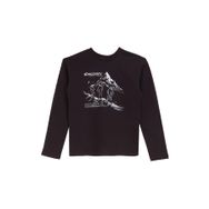 Discovery Expedition Erkek Çocuk Bisiklet Yaka Relaxed Baskılı T-Shirt, 5-6 Yaş, 5003160454, Siyah, Erkek Çocuk