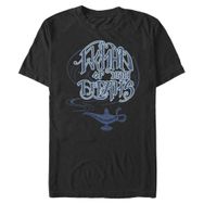 Disney Big & Tall Aladdin Live Action Women of Many Dreams Üst Kısa Kollu Siyah Erkek T-shirt
