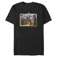 Disney Big & Tall Encanto Photo Black Erkek T-shirt