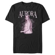 Disney Big & Tall Maleficent Briar Rose Üst Kısa Kollu Siyah Erkek T-shirt