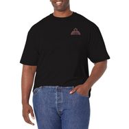 Disney Big & Tall Mulan Comb Pocket Black Erkek T-shirt