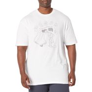 Disney Big & Tall Princesses Heigh-ho Beyaz Erkek T-shirt