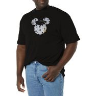 Disney Büyük ve Uzun Klasik Mickey Grad Şapka Siyah Erkek T-shirt