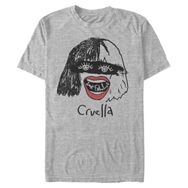 Disney Cruella Athletic Heather Erkek T-shirt