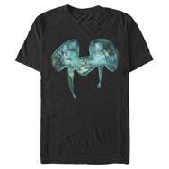 Disney Epic Mickey Aqua Ears Black Erkek T-shirt