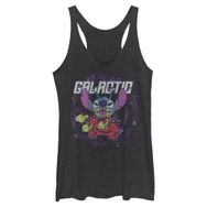 Disney Lilo and Stitch Aralıklı Babalar Askılı Black Heather Kadın Atlet