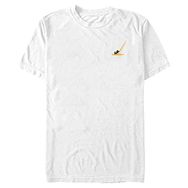 Disney Mickey Mouse one Plane-Walt Productions Beyaz Erkek T-shirt