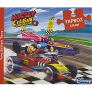 Disney Mickey Mouse ve Çılgın Yarışçılar - Yapboz Kitabı - Kolektif