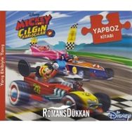 Disney Mickey ve Çılgın Yarışçılar - Yapboz Kitabı - Kolektif