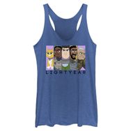 Disney Pixar Lightyear Grup Panelleri Racerback Royal Blue Heather Kadın Atlet