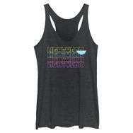 Disney Pixar Lightyear İstiflenmiş Askılı Black Heather Kadın Atlet