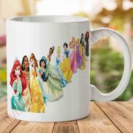 Disney Princesses Png Clipart Baskılı Kupa Bardak