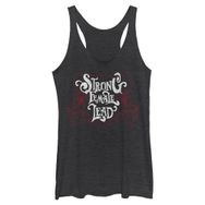 Disney Princesses Strong Racerback Black Heather Kadın Atlet