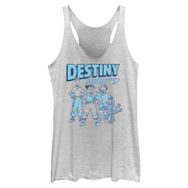 Disney Strange World Destiny Awaits Hızlı Moda Racerback White Heather Kadın Atlet