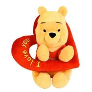 Disney Winnie The Pooh Pooh Kalp Halkalı 25 cm Peluş Oyuncak