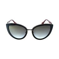 Dita DVT 302-A GLD BLK 54 54 Ditavonteese Siyah Çekik Çerçeve Kadın Güneş Gözlüğü