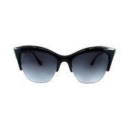 Dita DVT 304-A BLK GLD 54 54 Ditavonteese Siyah Çekik Çerçeve Kadın Güneş Gözlüğü