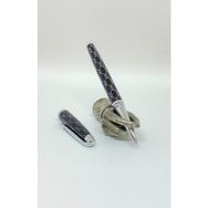 Divitpen Canvas Black Silver Roller Kalem