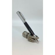 Divitpen Lux Silver Black Tükenmez Kalem