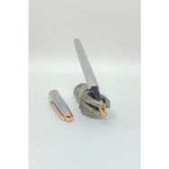 Divitpen Slass Silver Gold Roller Kalem