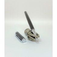 Divitpen Stripes Silver Black Roller Kalem
