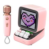 Divoom DitooMic Pembe Bluetooth Hoparlör