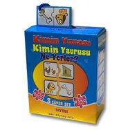 Dıy Toy 8513 Kimin Yuvası Puzzle