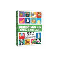 Dıy Toy Eğitici Kartlar 12-24 Ay Erken Eğitim Zeka Kartı