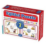 Dıy Toy Hayvanlar Taşıtlar Çark Puzzle